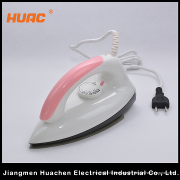 Hot Sale Electric Dry Iron Home Appliance Pink